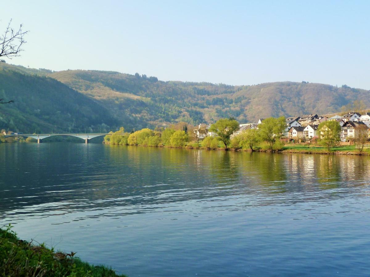 Ferienwohnung Mosel Ausblick Zell Exterior foto