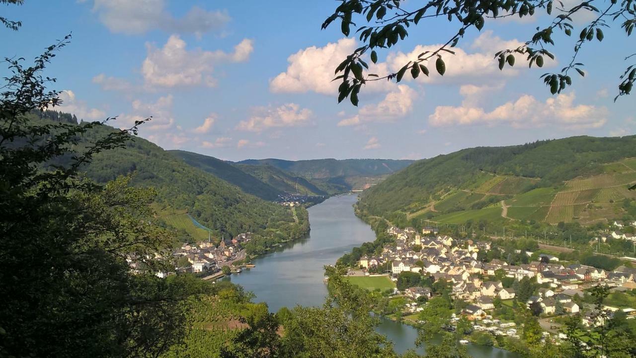 Ferienwohnung Mosel Ausblick Zell Exterior foto